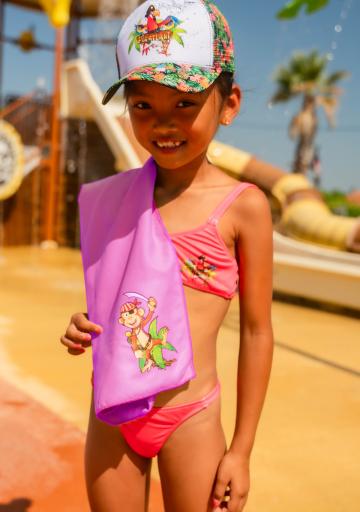 serviette-piratland-rose